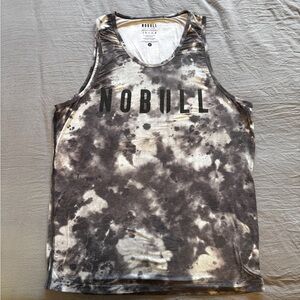 NOBULL Monochrome Tie-Dye Tank
